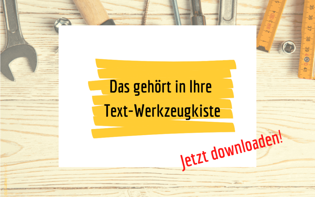 Checkliste besser texten