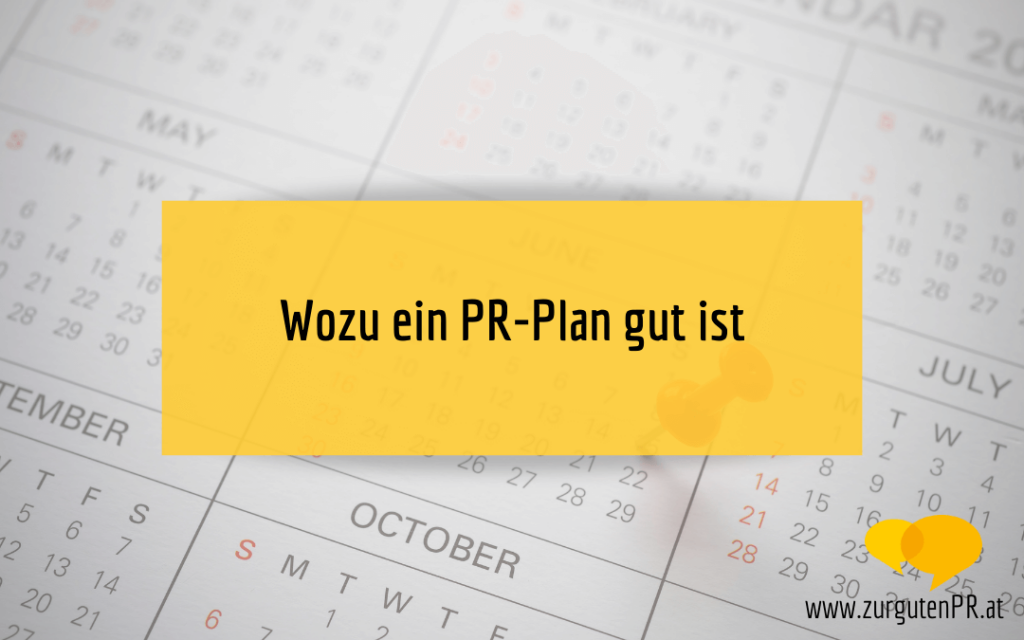 pr planung