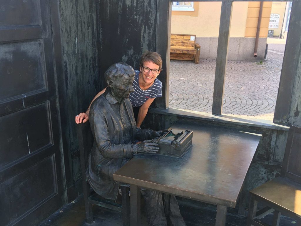 Eva Bauer zu Besuch bei Astrid Lindgren