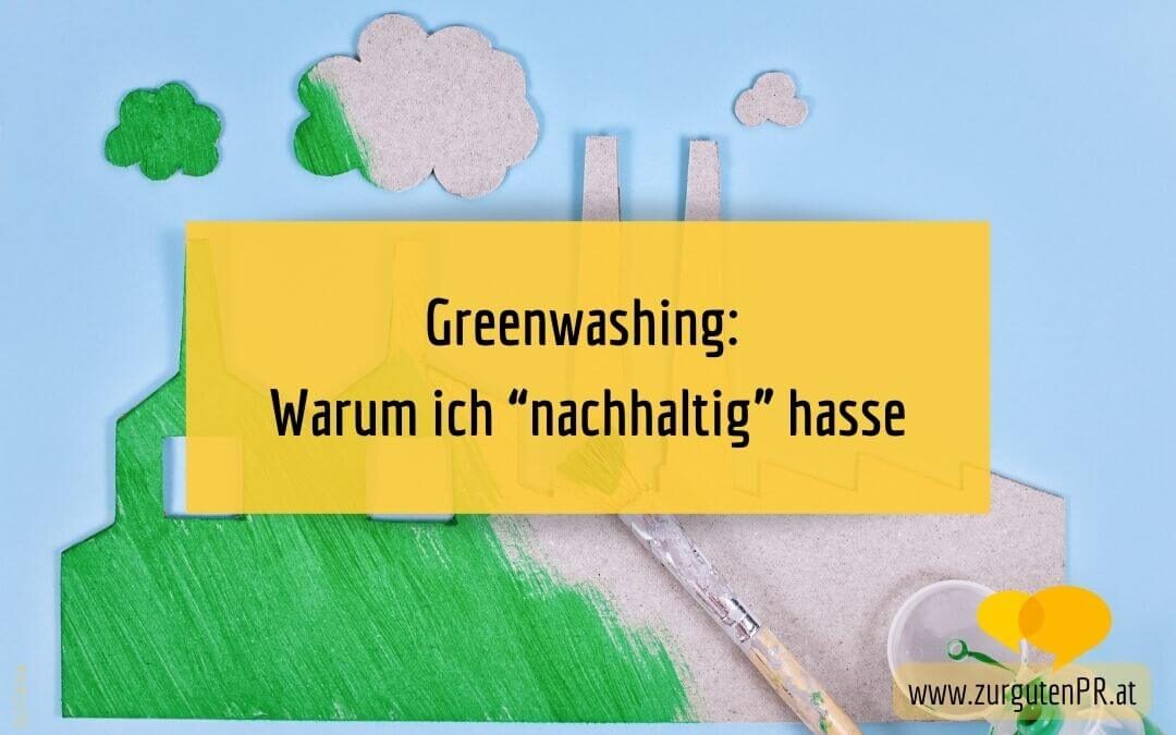 greenwashing vermeiden